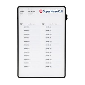 ENS24-L: Wireless Nurse Call Annunciator Latching - 24 Rooms